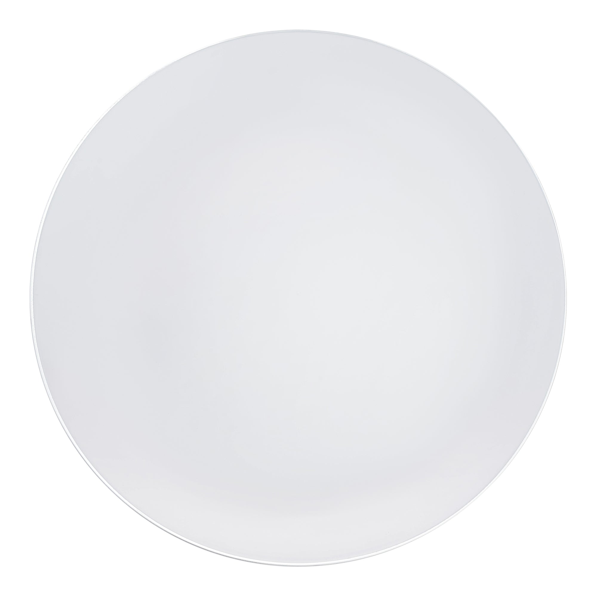 White rimmed best sale dinner plates