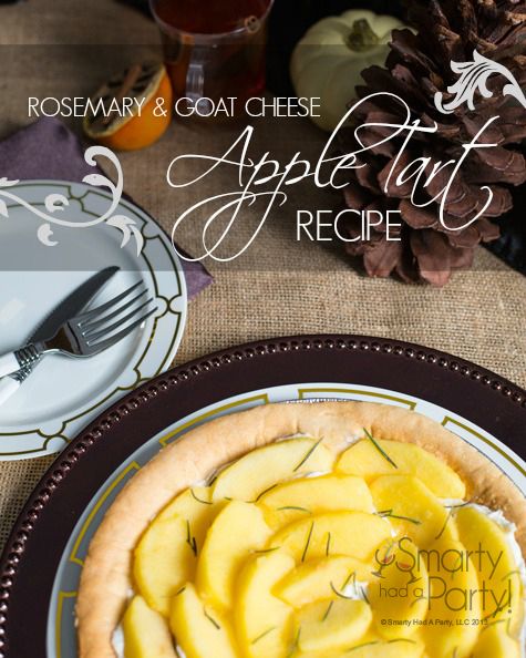 Rosemary and Goat Cheese Apple Tart | Kaya Tableware – The Kaya Collection