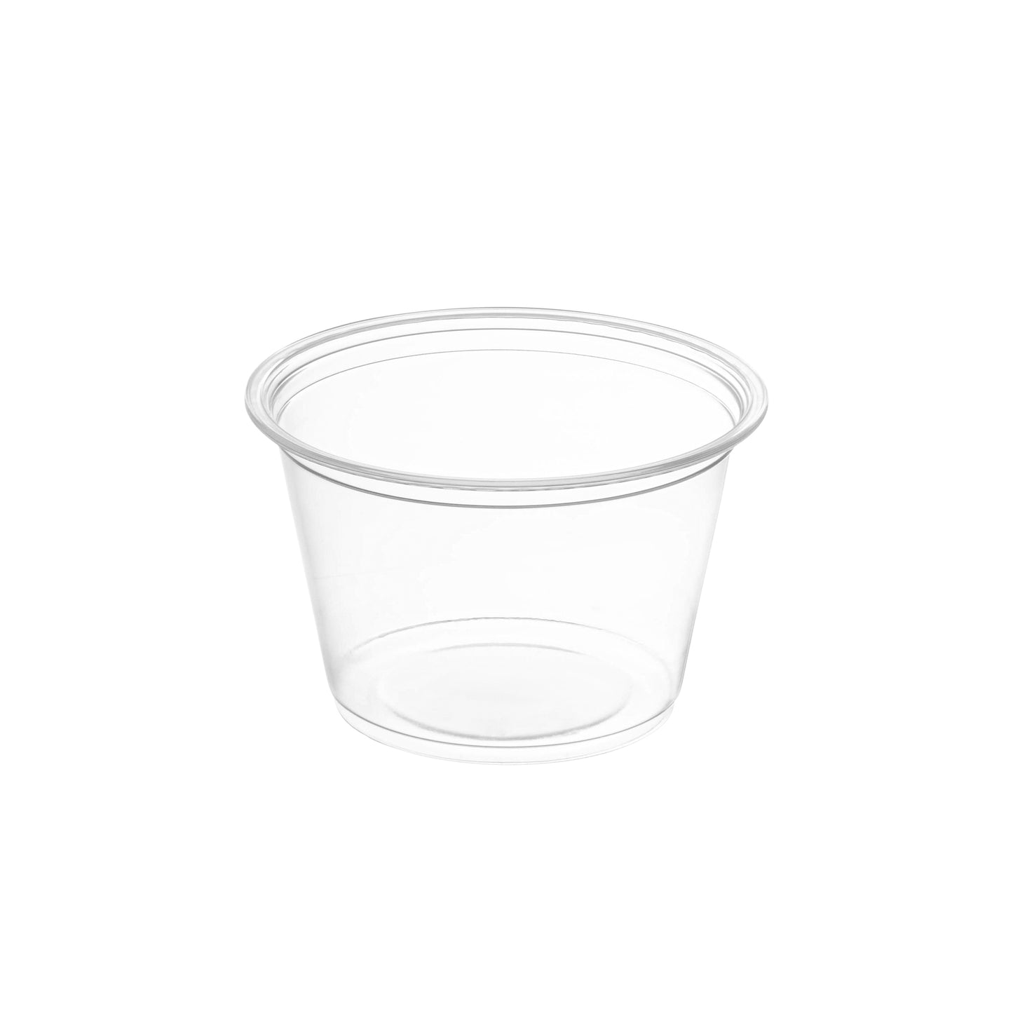 Clear Plastic Disposable Portion / Souffle cup 4oz