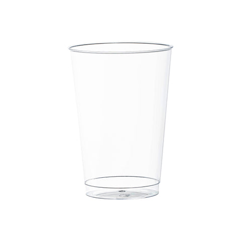 12 oz. Crystal Clear Disposable Plastic Party Cups