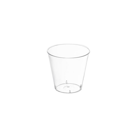 1 oz. Clear Disposable Plastic Shot Glasses