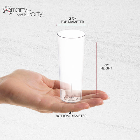 10 oz. Clear Round High Ball Plastic Disposable Cups