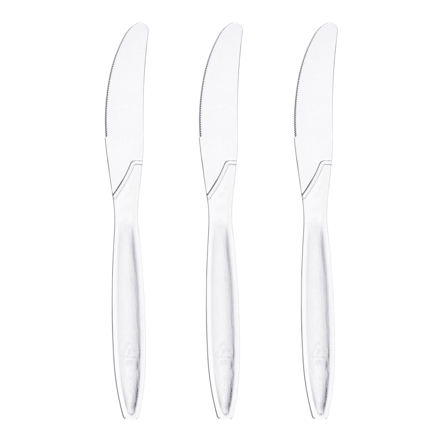 Clear Plastic Disposable Knives Secondary | The Kaya Collection