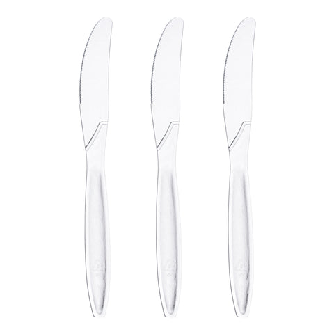 Clear Plastic Disposable Knives Secondary | The Kaya Collection