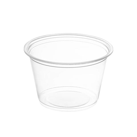 Clear Plastic Portion / Souffle cup 4oz | The Kaya Collection