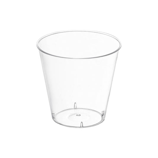 1 oz. Clear Plastic Shot Glasses Main | The Kaya Collection