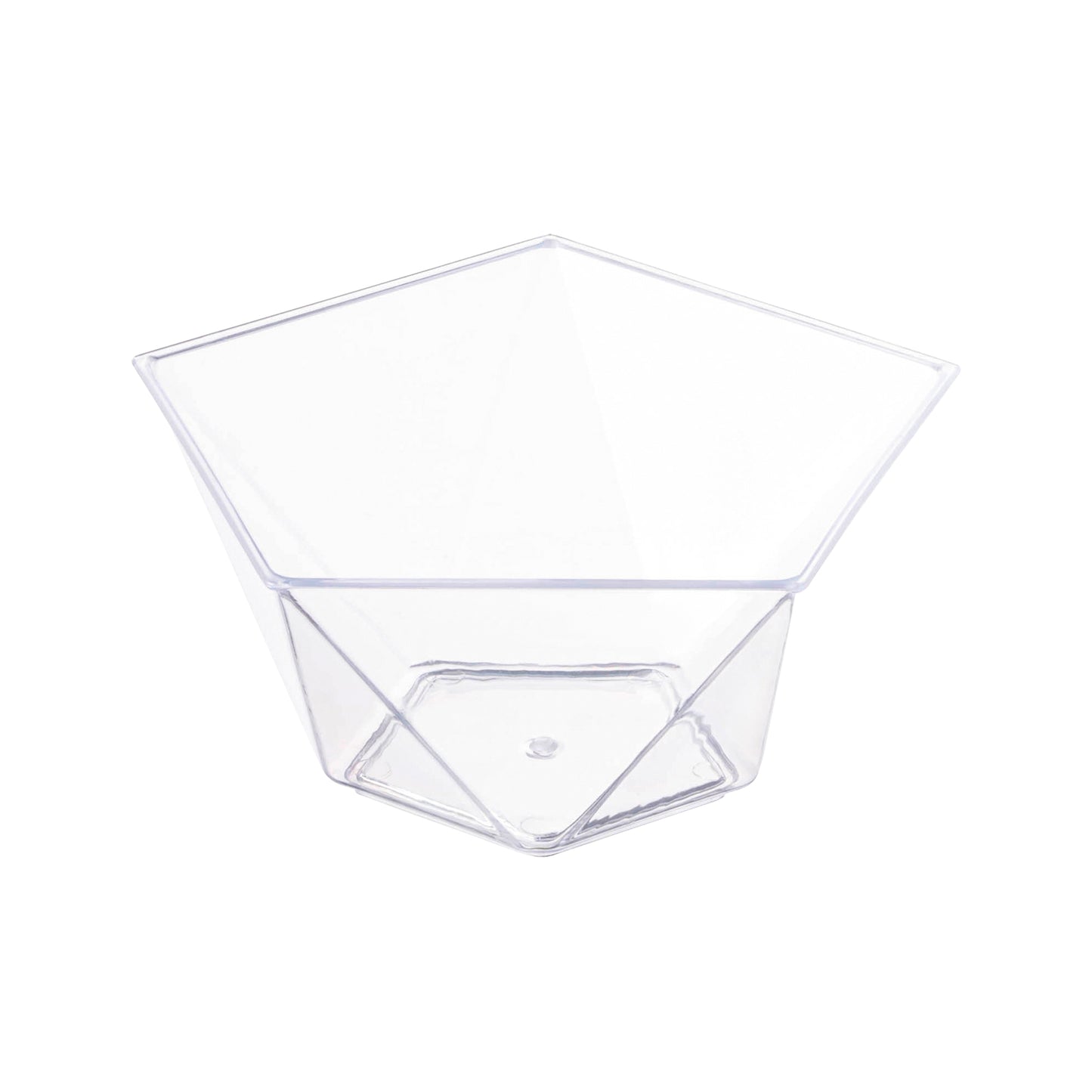 3.5 oz. Clear Star Pentagon Disposable Plastic Dessert Cups Main | The Kaya Collection