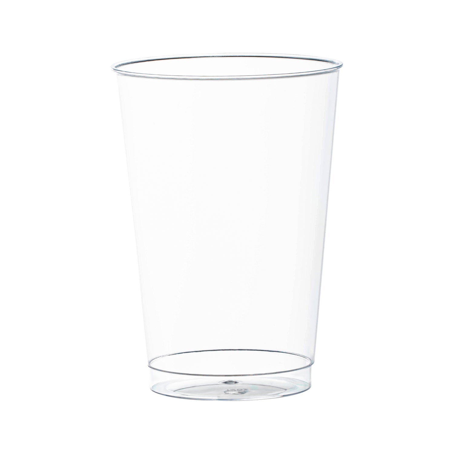 12 oz. Crystal Clear Plastic Disposable Party Cups Main | The Kaya Collection