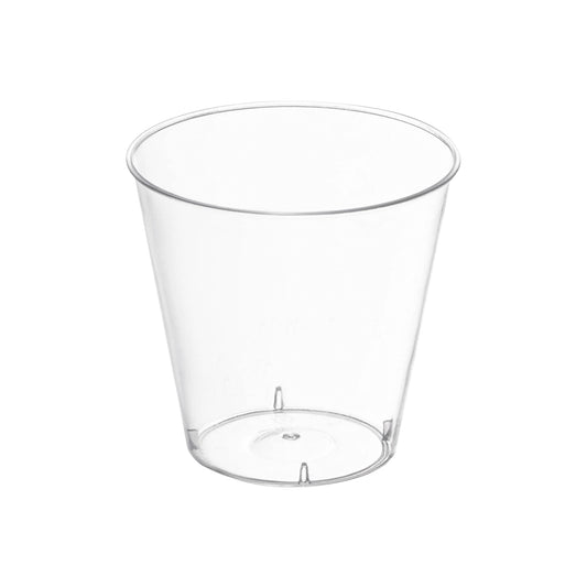 9 oz. Crystal Clear Plastic Disposable Party Cups Main | The Kaya Collection