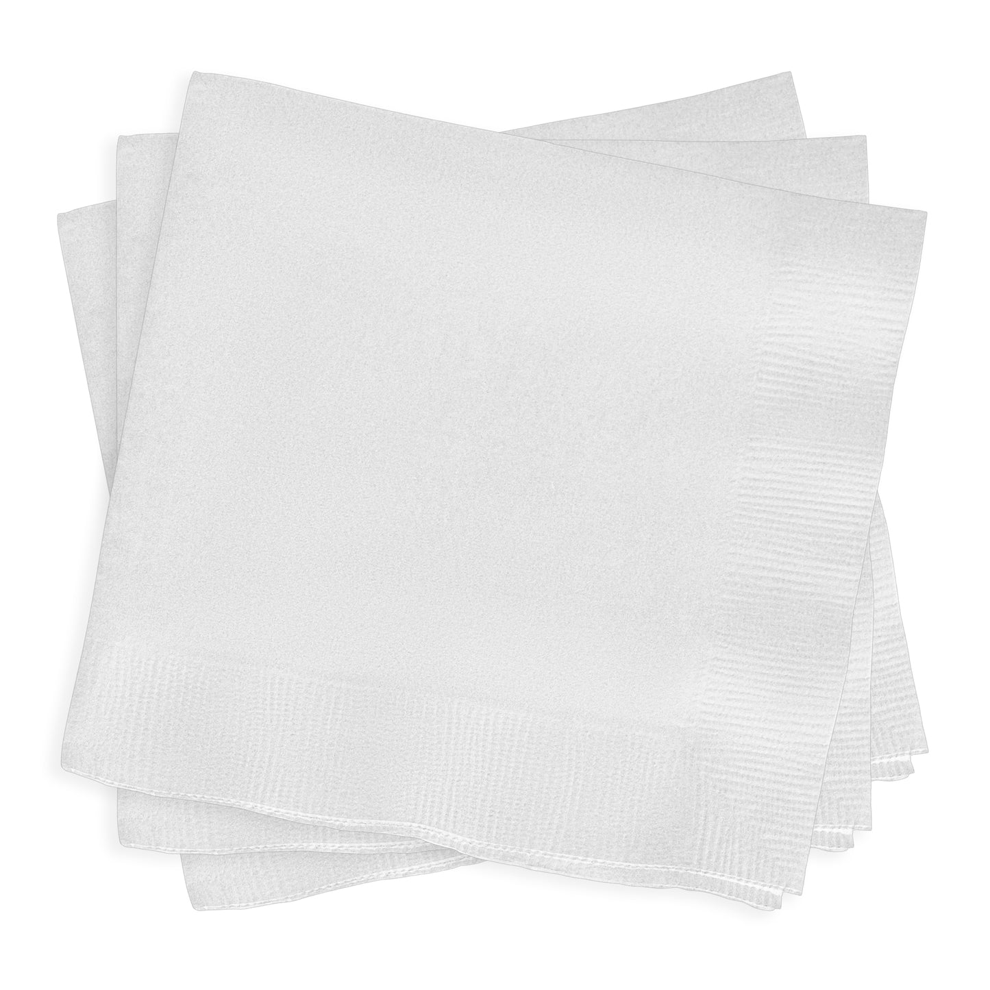 White Paper Beverage/Cocktail Napkins