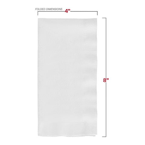 White Paper Dinner Napkins