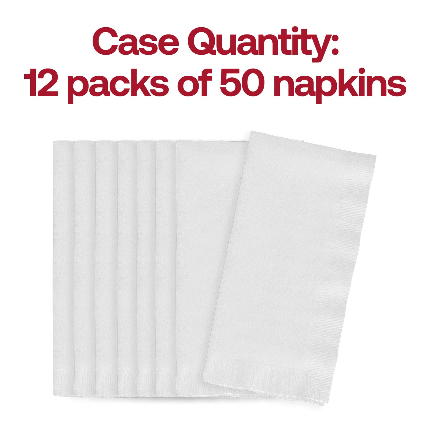 White Paper Dinner Napkins