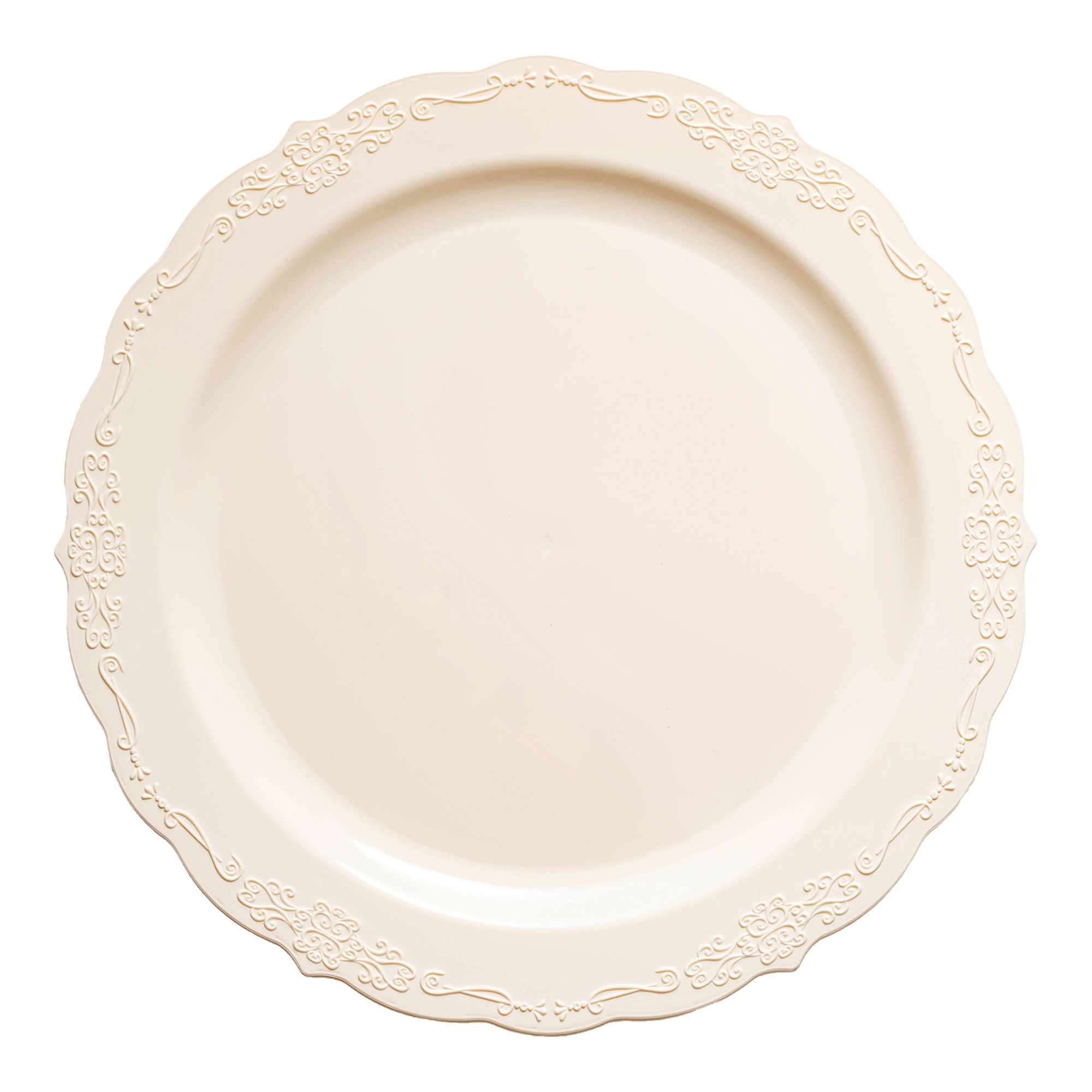 Best Deal for OIPYI 85Pcs Banquet Tableware Transparent Plastic Plate
