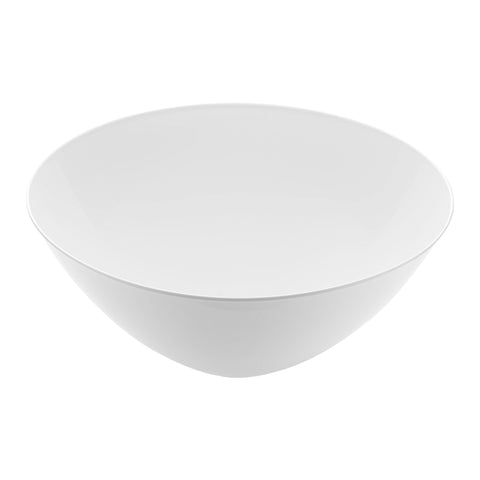 Solid White Organic Round Disposable Plastic Bowls (32 oz.) | The Kaya Collection
