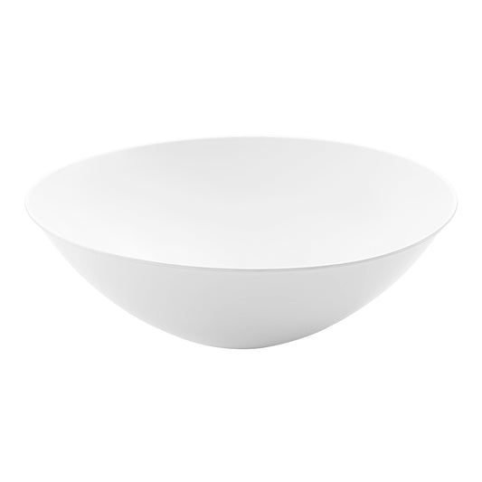 Solid White Organic Round Disposable Plastic Soup Bowls (16 oz.) | The Kaya Collection