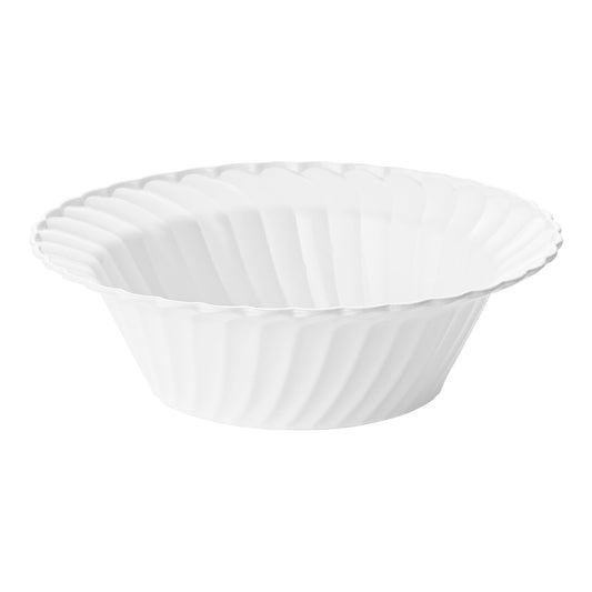 White Flair Plastic Dessert Bowls (5 oz.) | The Kaya Collection