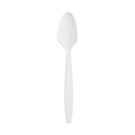 White Plastic Disposable Spoons Main | The Kaya Collection