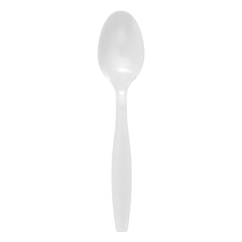 Plastic Spoons - White Disposable Spoons  Kaya Collection – The Kaya  Collection